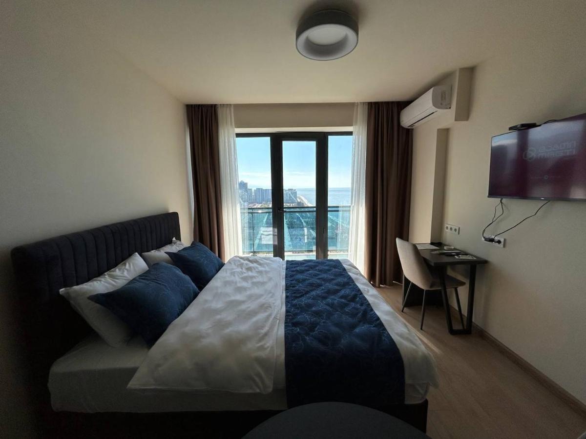 Студия С Потрясающим Видом На Море В Orbi Beach Tower Batum Dış mekan fotoğraf