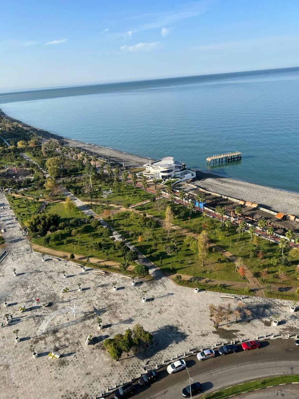 Студия С Потрясающим Видом На Море В Orbi Beach Tower Batum Dış mekan fotoğraf